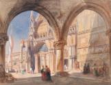 Saint Mark's Venice, from the Doge's Palace Colonnade