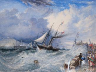 Prince Albert of Saxe-Coburg-Gotha (1819-1861), Consort of Queen Victoria, Arriving at Dover, Kent, in 1840
