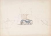 Unloading Stone on a Quayside