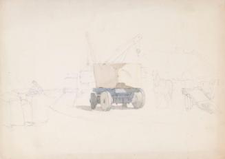 Unloading Stone on a Quayside