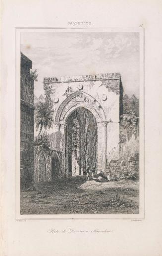 Porte de Damas à Jerusalem