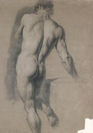 A Male Nude from the Rear (Charley)