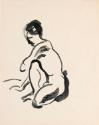 A Crouched Female Nude
