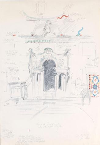 Plasterwork in the Rotunda Hospital Chapel, Parnell Street