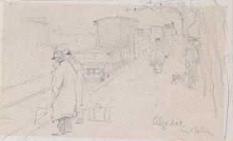 Algador Railway Station en Route to Toledo