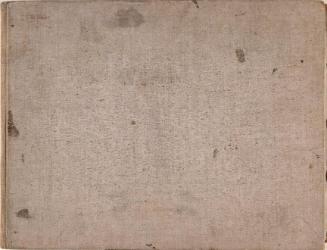 Sketchbook 6 with 18 leaves of genre and portrait studies in England