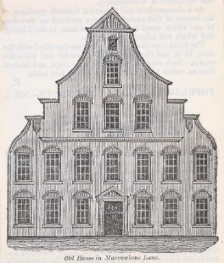 A Dutch Gabled House in Marrowbone Lane, Dublin