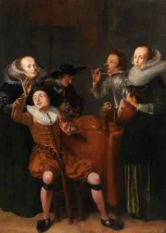 An Interior with Figures