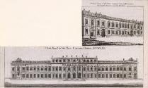 The West Side and North Front of the Custom House, Dublin