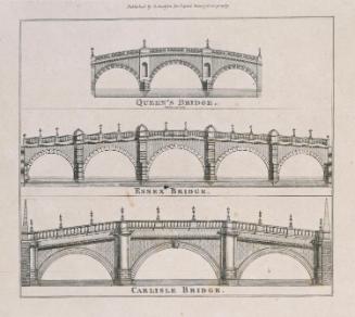 Queen's Bridge, Essex Bridge and Carlisle Bridge, Dublin