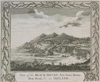 The Black Rocks, New Town Bourn, Killiney and the Three Sisters, County Dublin, with Bray Head, County Wicklow