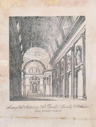 The Interior of St Audeon's RC Church, High Street, Dublin