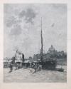 Le Port St Nicholas, opposite the Institut de France, Paris