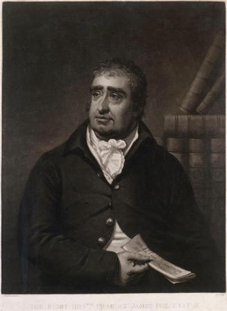 Charles James Fox, M.P. (1749-1806), Statesman, Holding 'Articles of Peace', 1806