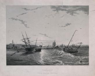 Calais, N. France, Seen from the Jetty