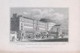 Cambridge Terrace and the Coliseum, Regent's Park, London