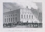 'Die neue Versöhnungs-Halle zu Dublin' - supposedly the Royal College of Surgeons, Saint Stephen's Green, Dublin
