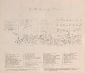 The Public Entry of George IV into Dublin, 17th August 1821