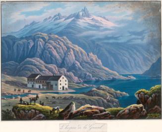 The Grimsel Hospice by the Grimsel-See, Switzerland