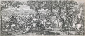 Alexander Receives the Defeated King Porus