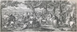 Alexander Receives the Defeated King Porus