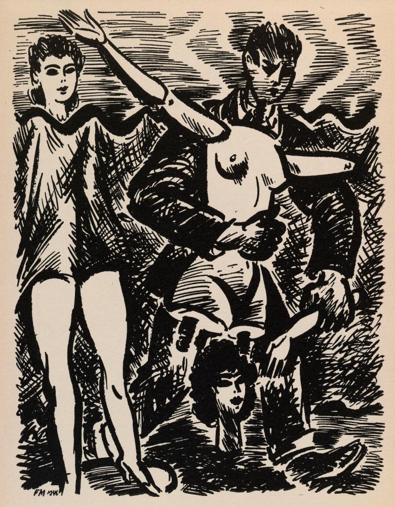 © Estate of Frans Masereel, DACS London / IVARO Dublin, 2024
