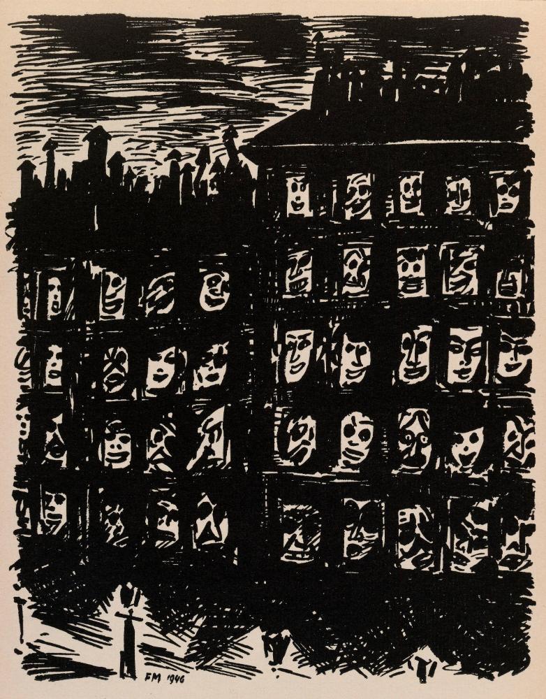 © Estate of Frans Masereel, DACS London / IVARO Dublin, 2024

