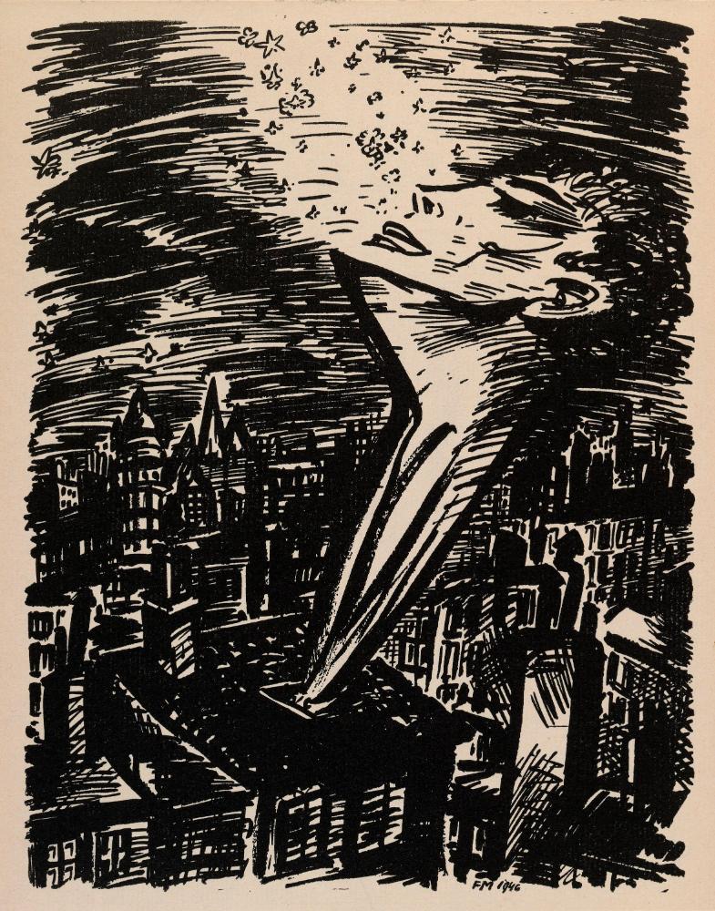 © Estate of Frans Masereel, DACS London / IVARO Dublin, 2024
