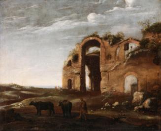 Landscape with the Ruins of the Baths of Diocletian, Rome