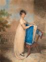 Portrait of a Lady with an Artist's Folio