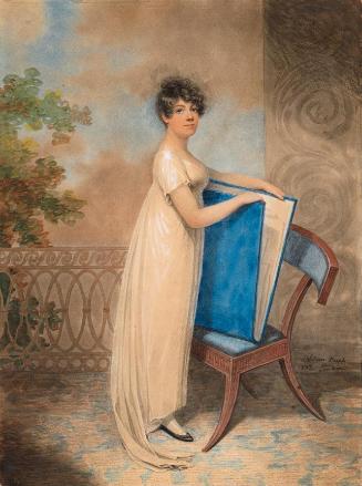 Portrait of a Lady with an Artist's Folio