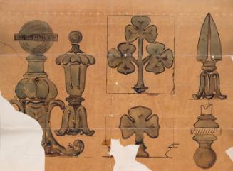 Ornamental Work on the Entrance Gates