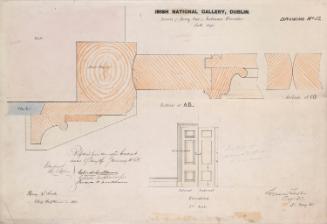 Details of the Swing Door in Entrance Corridor
