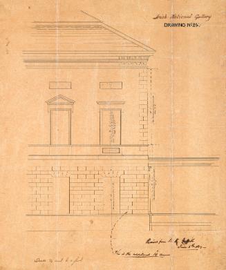 A Detail of the East Elevation