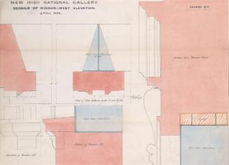 Details of the Window on the West Elevation
