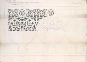 Design for Iron Gratings on the West Elevation
