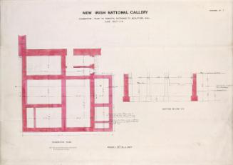 A Plan of the Entrance Hall Foundations