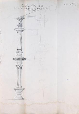 A Detail of the Staircase Balustrade