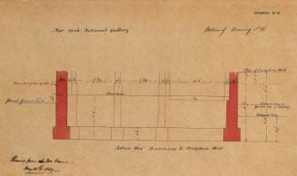 A Section through the Entrance Hall