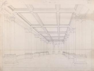 A Perspective of the Sculpture Hall