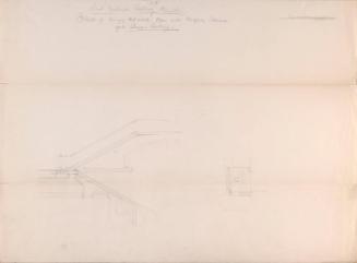 A Section of the Staircase Showing the Hot Water Pipes