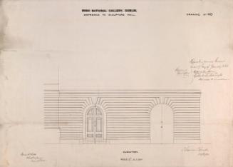 The Elevation of the Entrance Hall