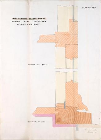Details of the West Elevation Window