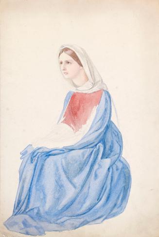 The Virgin Seated