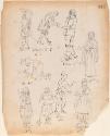 Figures in Saxon, Norman and Caroline Costume