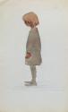 A Small Girl in Profile