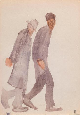 Two Men Walking