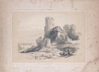 Castle Ruins with Rustic Figures