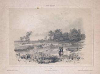 Fishermen on a Riverbank