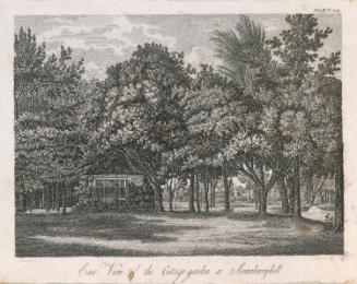 East View of the Cottage Garden at Strawberry Hill, Middlesex